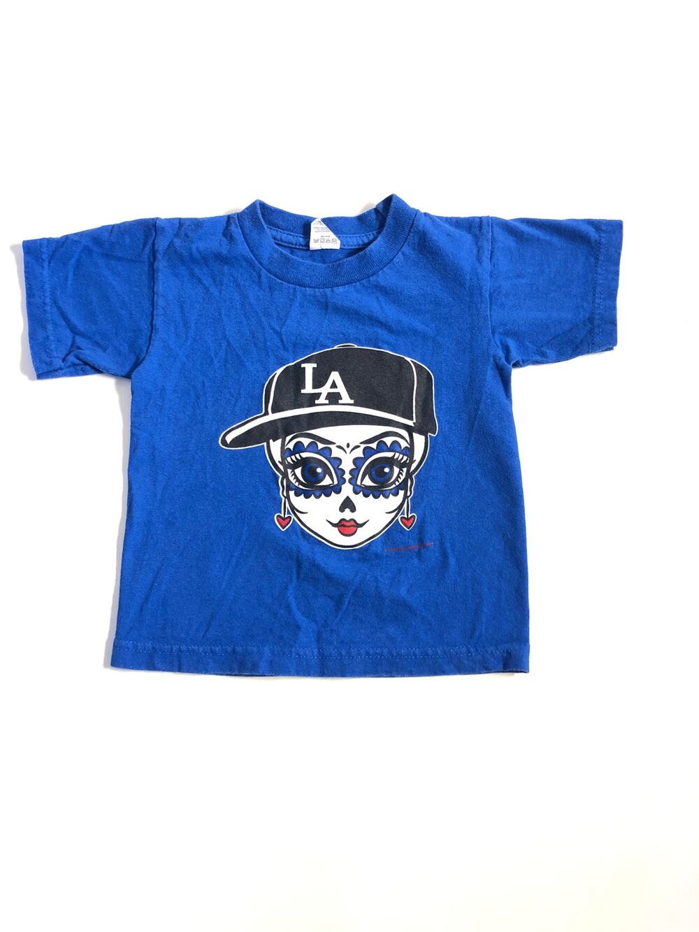 PRO CLUB DODGERS KIDS TEE SIZE  1/2YRS